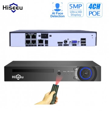Hiseeu H5NVR-P-4 NVR 4CH 01