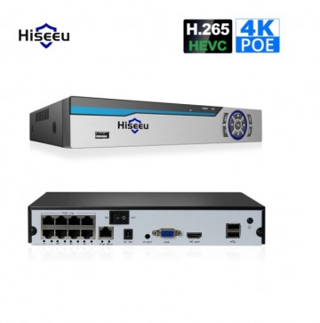 Hiseeu NVR4K-P-8 NVR 8CH 4K 00