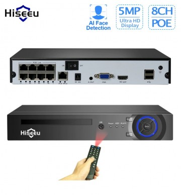Hiseeu H5NVR-P-8 NVR 8CH 01