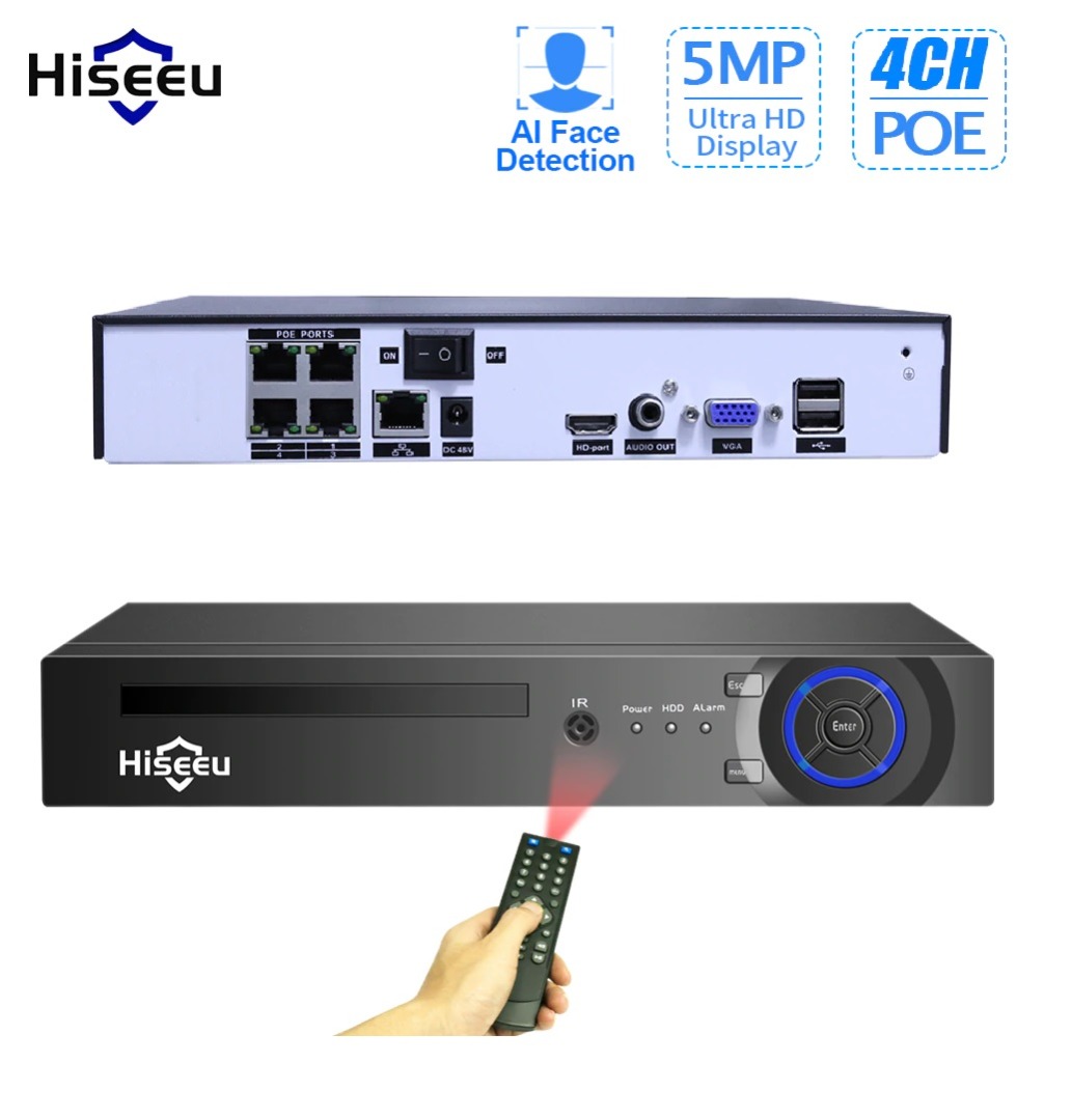 Hiseeu 4ch sales